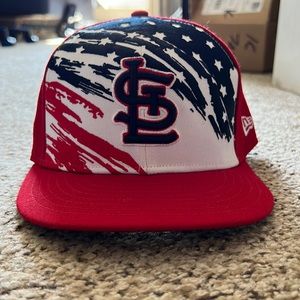 St.Louis Cardinals 2022 4th of July Fitted hat size 7